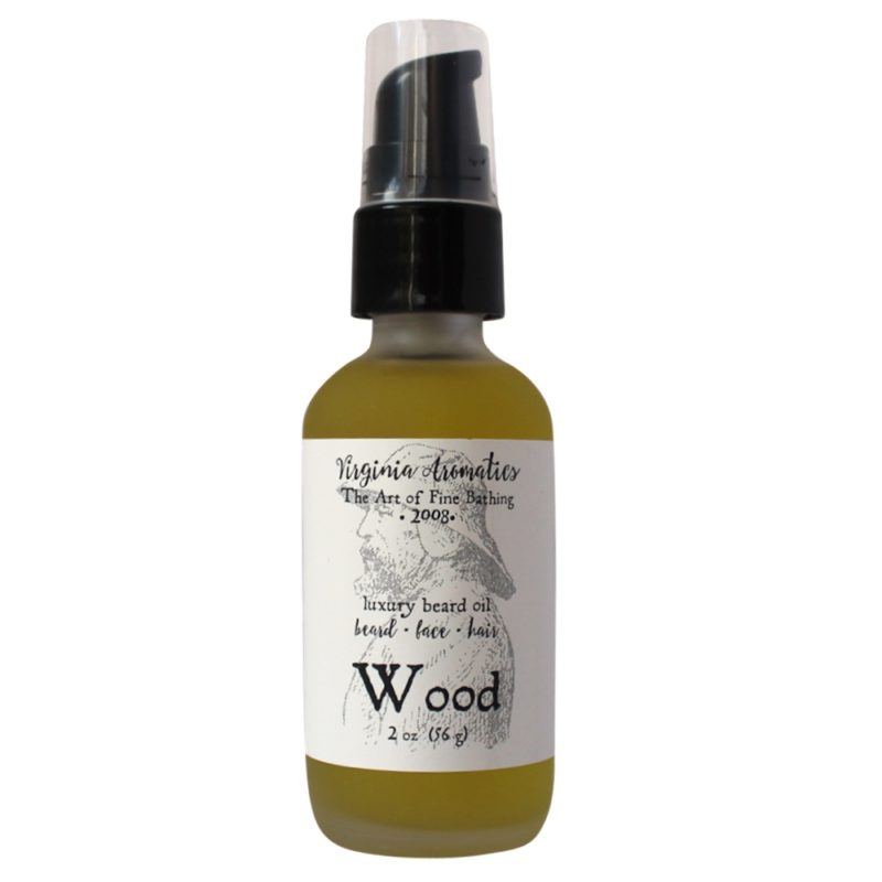 Virginia Aromatics Beard Oil serum pump bottle